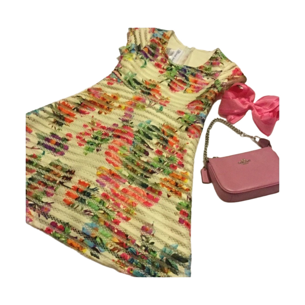 🌺Bonnie Jean lovely flower dress size 5 EUC